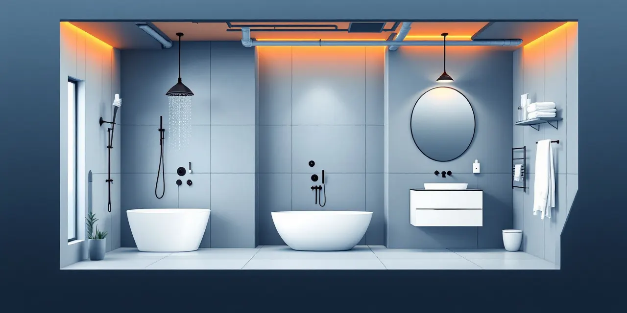 Basement Bathroom Renovation in Edmonton