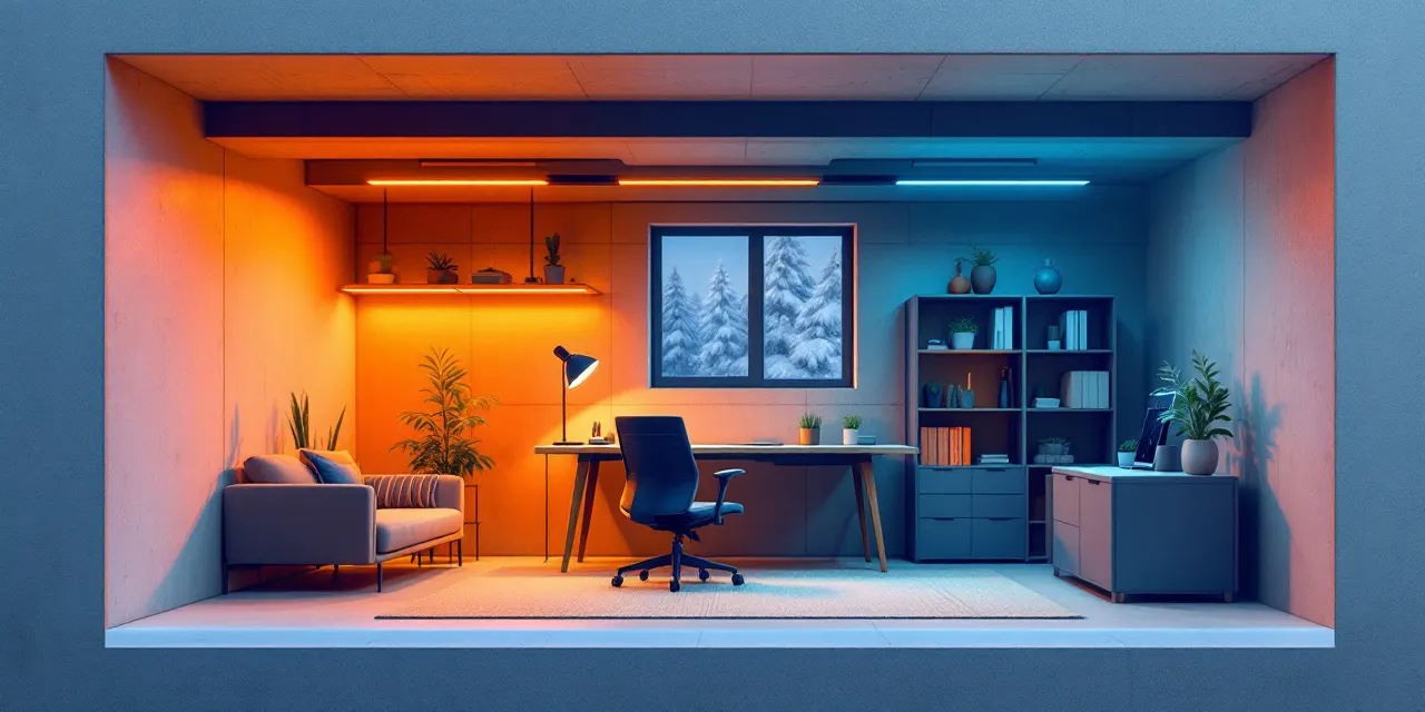 Basement Home Office Ideas for Edmonton Homes